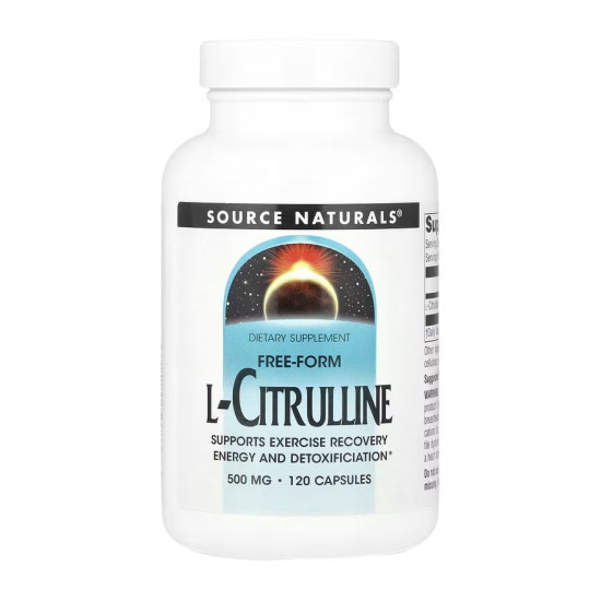 Source Naturals L-Citrulline 500 mg - 120 caps 2023-10-4323