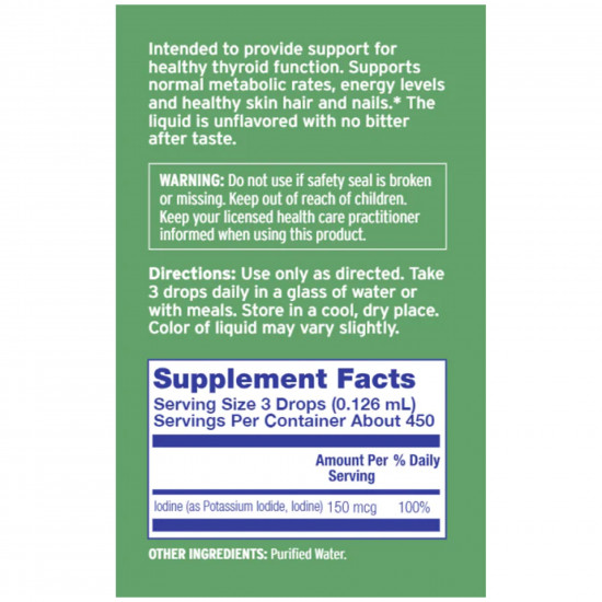 Life-flo Liquid Iodine Plus - 2fl oz 2022-10-1805