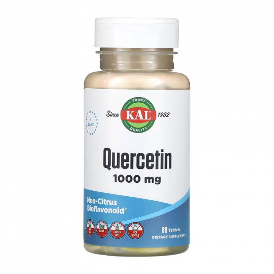 KAL Quercetin 1000mg - 60 tabs 2023-10-7018