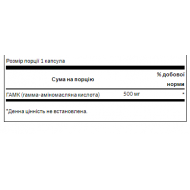 GABA 500 mg - 100 caps