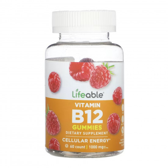 Lifeable Vitamin B12 Adult - 60 gummies 2023-10-7258