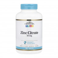 Zinc Citrate 50 mg - 360 tabs