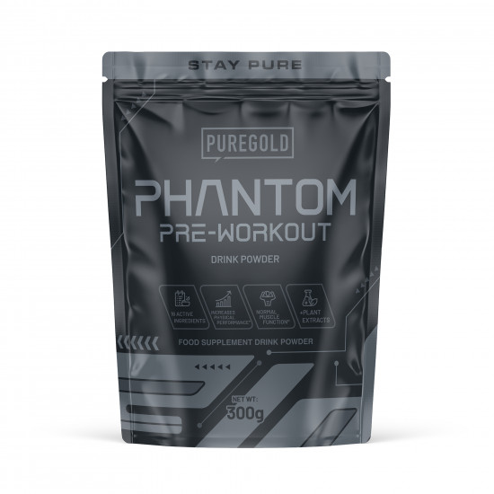 Pure Gold Phantom Pre-Workout - 300g Mango Blast 2023-10-5623 Pure Gold Phantom Pre-Workout - 300g Mango Blast 2023-10-5623