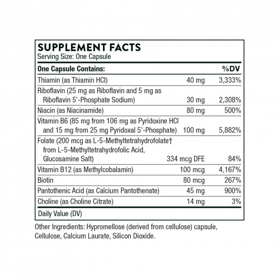 Thorne B-Complex #6 - 60 caps 2023-10-3127
