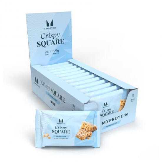 Myprotein Crispy Square - 12x30g Marshmallow 2023-10-7376