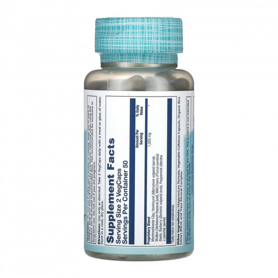 Solaray Histamine Blend SP-33 - 100 vcaps 2023-10-6984