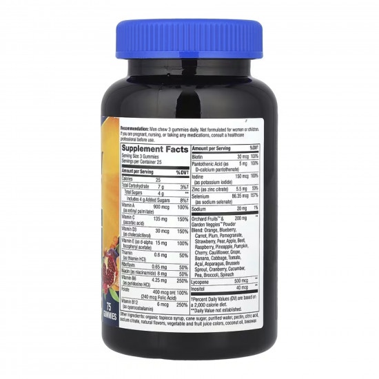 Nature's Way Men's Premium Multivitamin - 75 gummies (Злиплися капсули+ до 05.26) 2023-10-7846