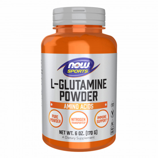 Now Foods L-Glutamine Powder - 170g 2022-10-2553