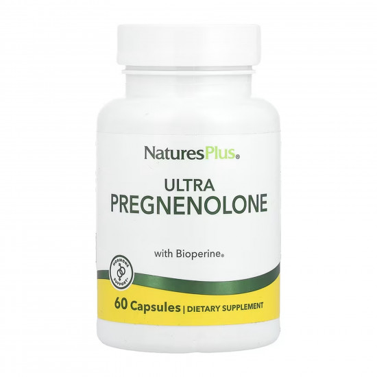 Nature's Plus Ultra Pregnenolone with Bioperine - 60 caps 2023-10-6121