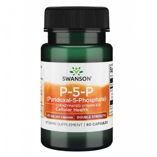 Swanson P-5-P 40mg - 60caps 100-37-6227411-20