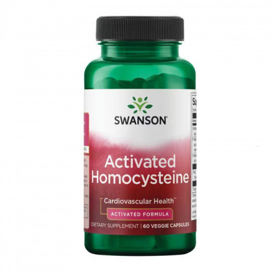 Swanson Activated Homocysteine - 60 vcaps (До 03.26) 2023-10-6366 Swanson Activated Homocysteine - 60 vcaps (До 03.26) 2023-10-6366