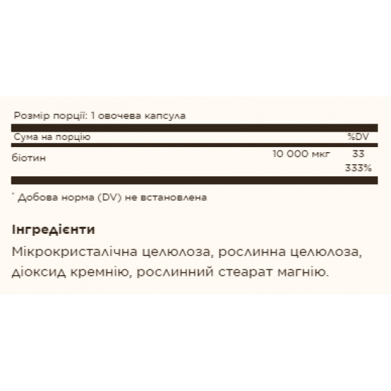 Solgar Biotin 10,000mcg - 60 vcaps 2022-10-2983