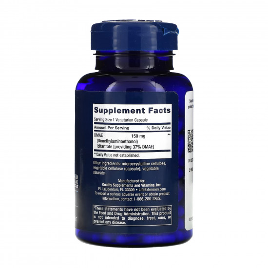 Life Extension DMAE Bitartrate 150mg - 200 vcaps 2022-10-1894