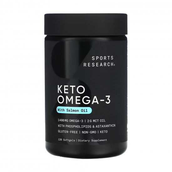 Sport Research Keto Omega 1250mg - 120 softgels 2023-10-6173