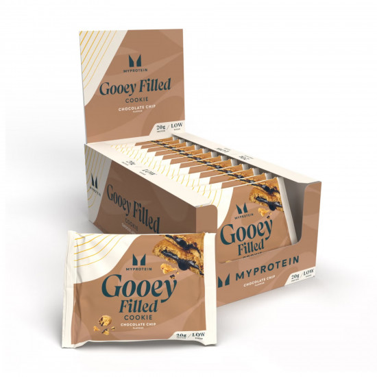 Myprotein Protein Filled Cookie - 12x75g Chocolate Chip (До 03.26) 2023-10-7640