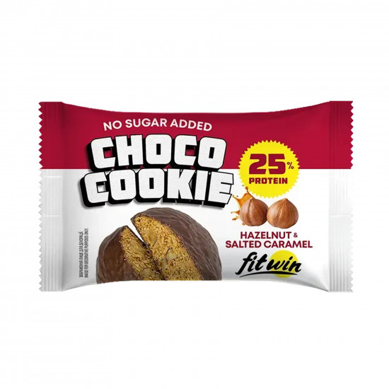 FitWin Show box Choco Cookie 25% - 12x40g Hazelnut Salted Caramel 2024-11-0040