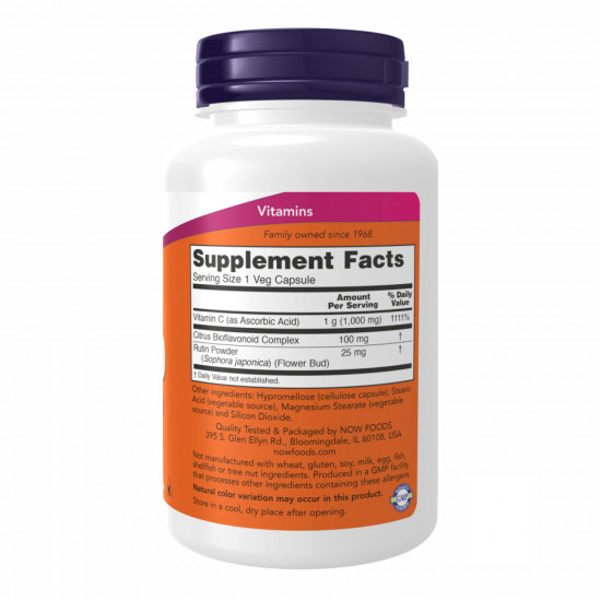 Now Foods C-1000 - 100 vcaps (Пошкоджена банка) 2024-11-0175