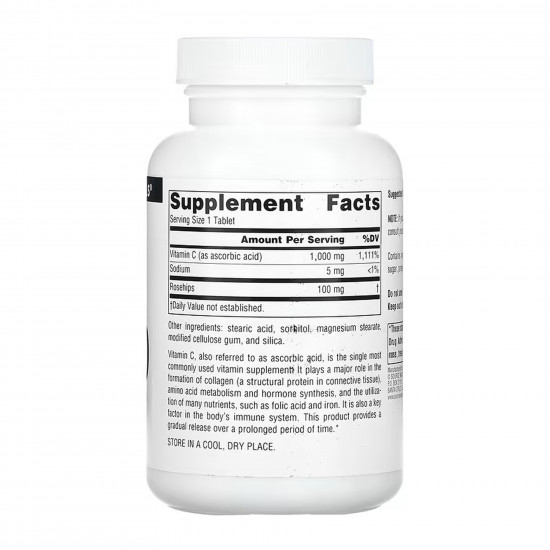 Source Naturals C-1000 1000 mg - 100 tabs 2023-10-6137