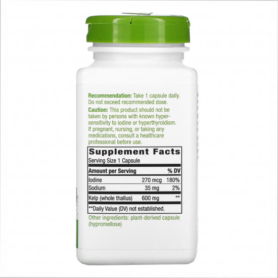 Nature's Way Kelp - 180 vcaps 2022-10-1086