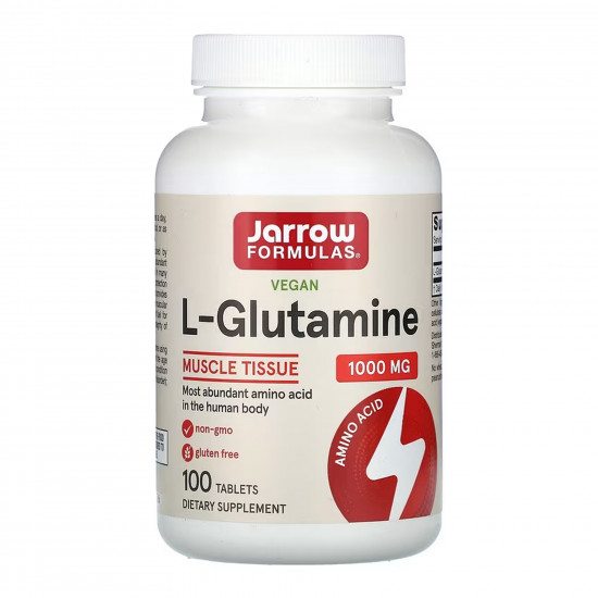 Jarrow Formulas L-Glutamine 1000 mg - 100 tabs 2023-10-7733