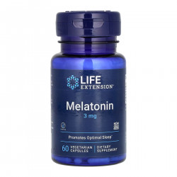 Melatonin 3 mg - 60 vcaps (Повреждена банка)