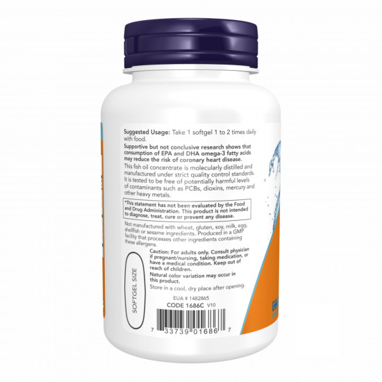 Now Foods Tri-3D Omega - 90 sgels 2022-10-0063