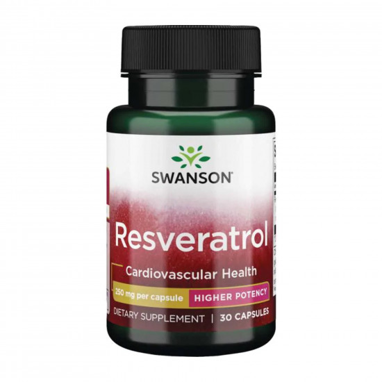 Swanson Rezveratrol 250mg - 30caps 2022-09-0221 Swanson Rezveratrol 250mg - 30caps 2022-09-0221