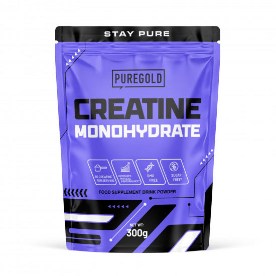 Pure Gold Creatine Monohydrate - 300g Unflavored 2023-10-4274 Pure Gold Creatine Monohydrate - 300g Unflavored 2023-10-4274