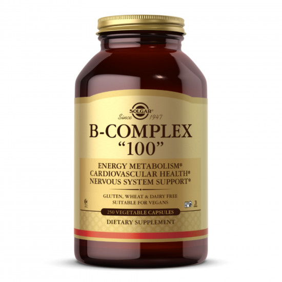 Solgar B-Complex 100 - 250 vcaps 2022-10-2984 Solgar B-Complex 100 - 250 vcaps 2022-10-2984