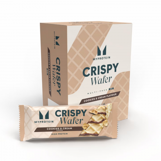 Myprotein Crispy Wafer - 10x40g Cookies & Cream 2023-10-7378