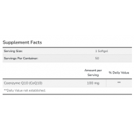 CoQ10 100mg - 50 sgels