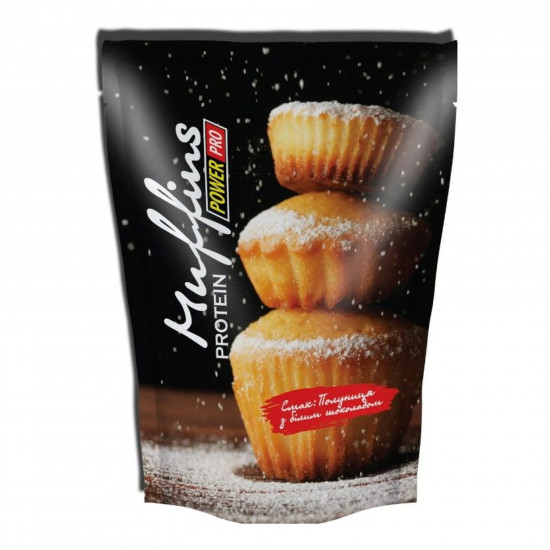 Protein Muffins - 600g Strawberry White Chocolate Protein Muffins - 600g Strawberry White Chocolate