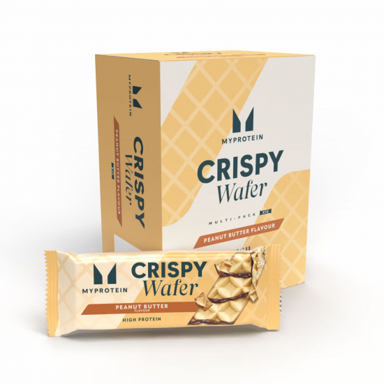 Myprotein Crispy Wafer - 10x40g Peanut Butter 2023-10-7379