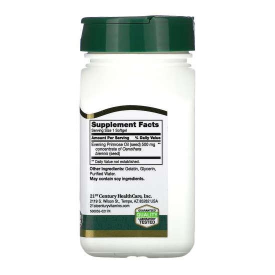 21st Century Evening Primrose Oil - 60 softgels 2023-10-7124