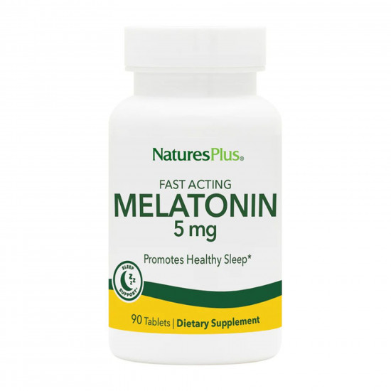 Natures Plus Fast Acting Melatonin 5mg - 90 tabs 2023-10-3241 Natures Plus Fast Acting Melatonin 5mg - 90 tabs 2023-10-3241