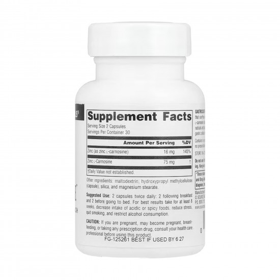 Source Naturals GastricSoothe™ - 60 caps 2023-10-6611