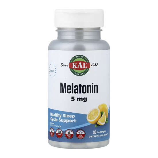 KAL Melatonin 5mg - 30 lozenges 2023-10-7022