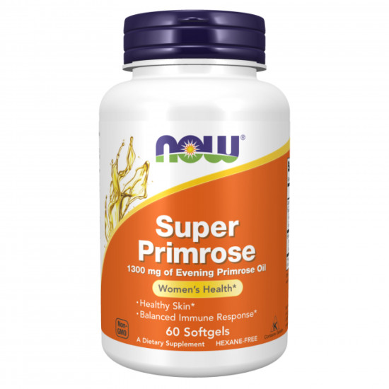 Now Foods Super Primrose 1300mg - 60 sgels 2022-10-0677