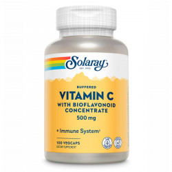 Vitamin C with Bioflavonoid Concentrate 500mg - 100 vcaps (Пошкоджена банка)