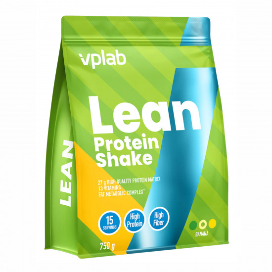 VPLab Lean Protein Shake - 750g Banana 2022-10-0534