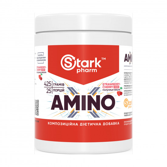 Stark Pharm Amino-X - 425g Strawberry Cherry 2023-10-6698