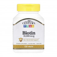 Biotin 10,000 mcg - 120 tabs