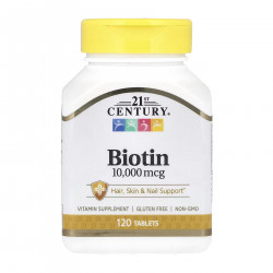 Biotin 10,000 mcg - 120 tabs