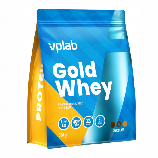 VPLab Gold Whey - 500g Chocolate (До 08.26+Пошкоджена упаковка) 2023-10-7758