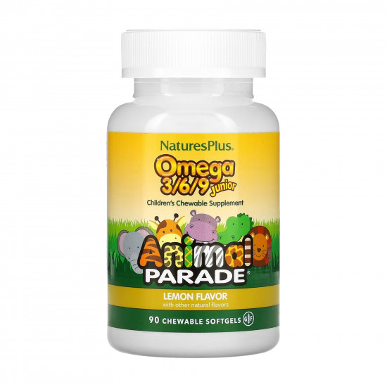 Nature's Plus Kids Omega 3 6 9 - 90 softgels (До 11.26) 2024-11-0316