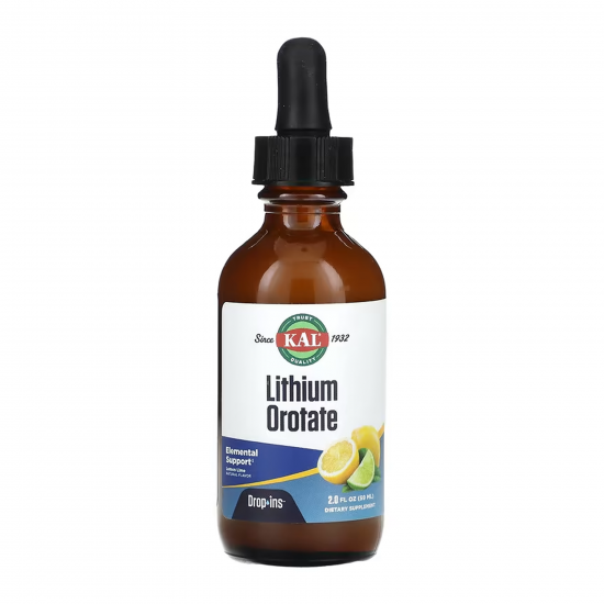 KAL Lithium Orotate DropIns - 59 ml 2023-10-6809