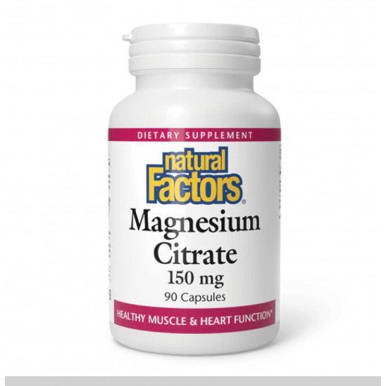 Magnesium Citrate 150mg - 90 caps Magnesium Citrate 150mg - 90 caps