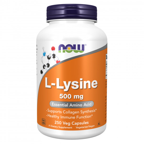 Now Foods Lysine 500mg - 250 vcaps 2022-10-2697