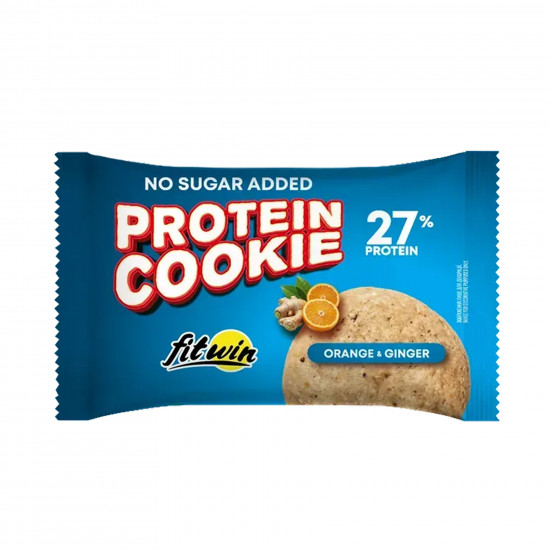 FitWin Show box Protein Cookie 27% - 12x40g Orange Ginger 2024-11-0043