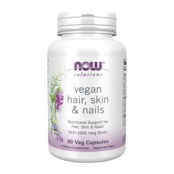 Vegan Hair, Skin & Nails - 90 vcaps (До 12.26)